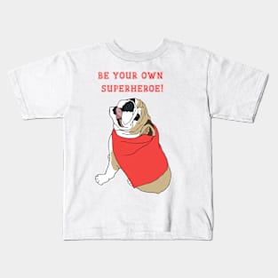 Nina The dog Your own superheroe Kids T-Shirt